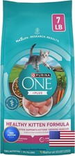 Purina ONE High Protein, Natural Dry Kitten Food, Plus Healthy Kitten Formula -