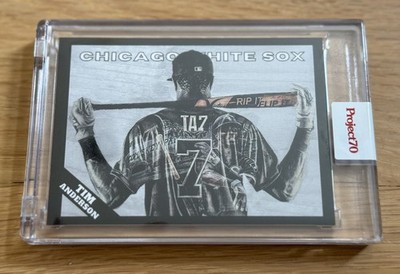 2021 Topps Project 70 Card #514 Tim Anderson 1988 by Lauren Taylor TA7 - Sealed