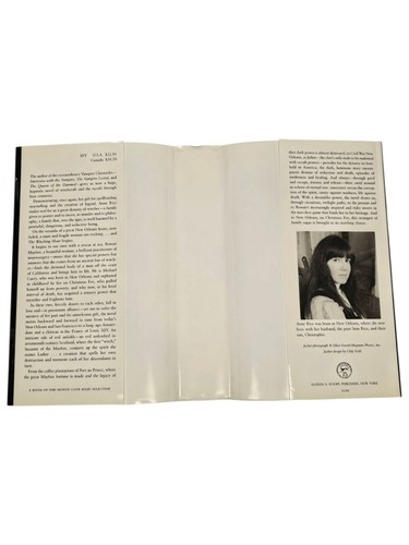 The Witching Hour by Anne Rice (1990) SIGNED First Edition Hardcover Novel - Picture 13 of 13