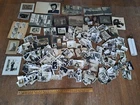 Huge Lot Of Vintage Antique Photos * Early- Mid 1900s * Mixed Some Military WW2