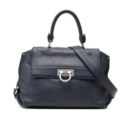 Salvatore Ferragamo Gancini Sofia Handbag Shoulder Bag 2WAY BW-21 A896 【Us...