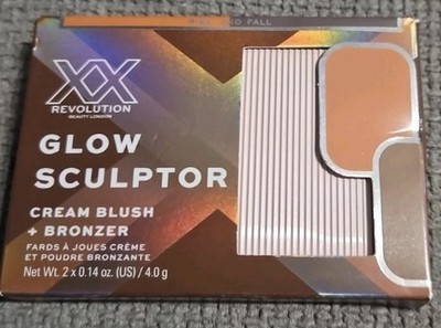 Blush Compact XX Revolution Glow Sculptor Cream Rouge & Bronzer Rise & Fall NEU
