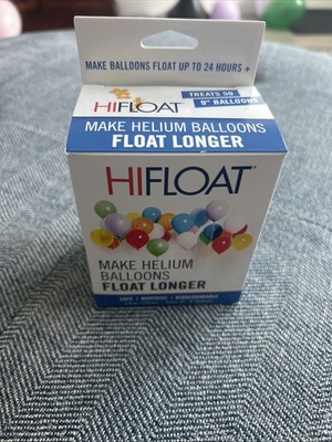 Hi-Float Balloon Solution & Pump Dispenser 5 oz, Treats 50 Balloons - NEW
