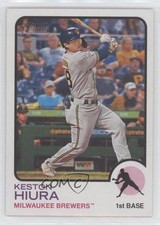 2022 Topps Heritage High Number Keston Hiura #587 0b3