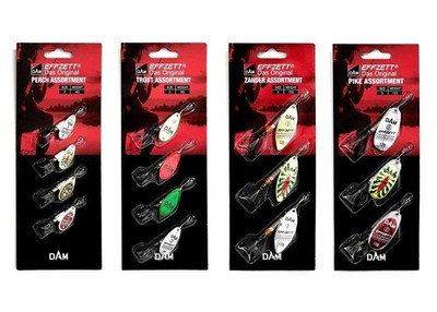 DAM Effzett FZ Assortment Spinnersets Barsch Forelle Zander Hecht