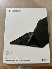 Logitech Type-S Bluetooth Keyboard Case for Samsung Galaxy Tab