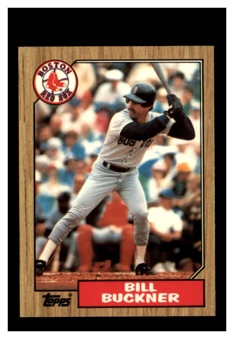 1987 Topps Tiffany #764 Bill Buckner Boston Red Sox NM-MT