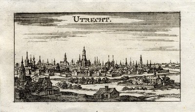Antique Print-UTRECHT-NETHERLANDS-Riegel-1691
