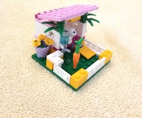 LEGO FRIENDS: Andrea's Bunny House (3938).  99% complete