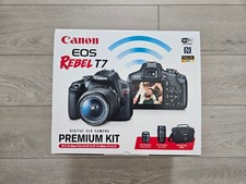 Brand NEW Canon EOS Rebel T7 DSLR Camera EF-S 18-55mm  EF 75-300mm Lenses  Bag