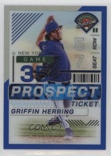 2024 Panini Prospect Edition Blue Prizm 34/149 Griffin Herring #115 0o6v
