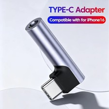 USB C to 3.5mm Audio Adapter Type C Aux Headphone Jack DAC Stereo Mic HiFi - USA