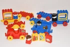 Vintage Lot Lego Duplo Set 2623 Delivery Truck 1980 & Car