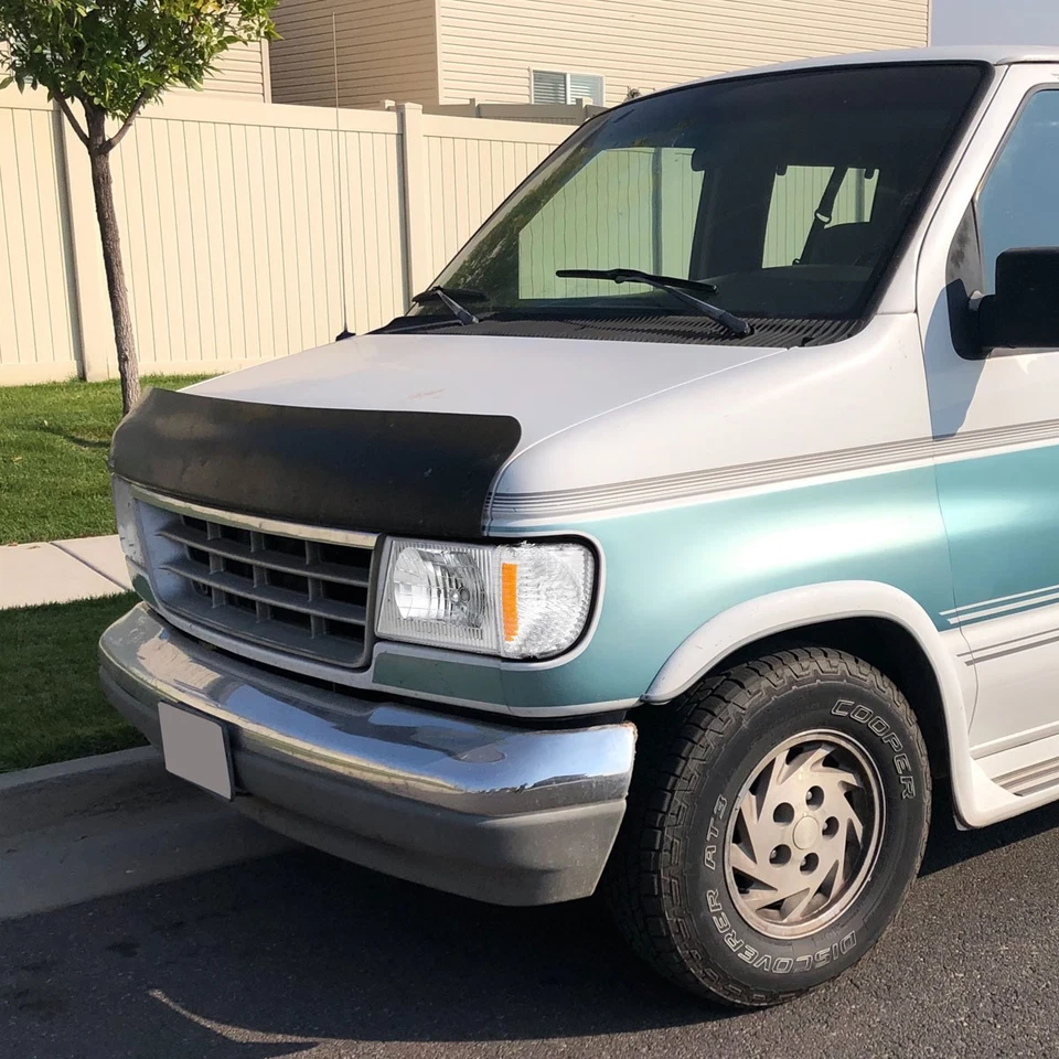 Corner Lights Fits 1992-2007 Ford E150 E250 Econoline Clear Turn Signal Lamps - Image 2 of 4