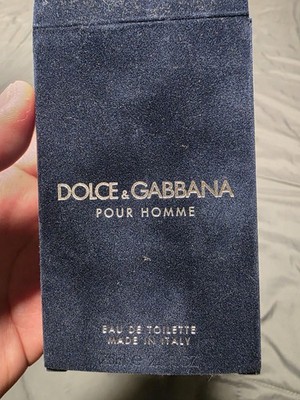 100% Authentic Dolce & Gabbana Eau de Toilette Spray 50ml