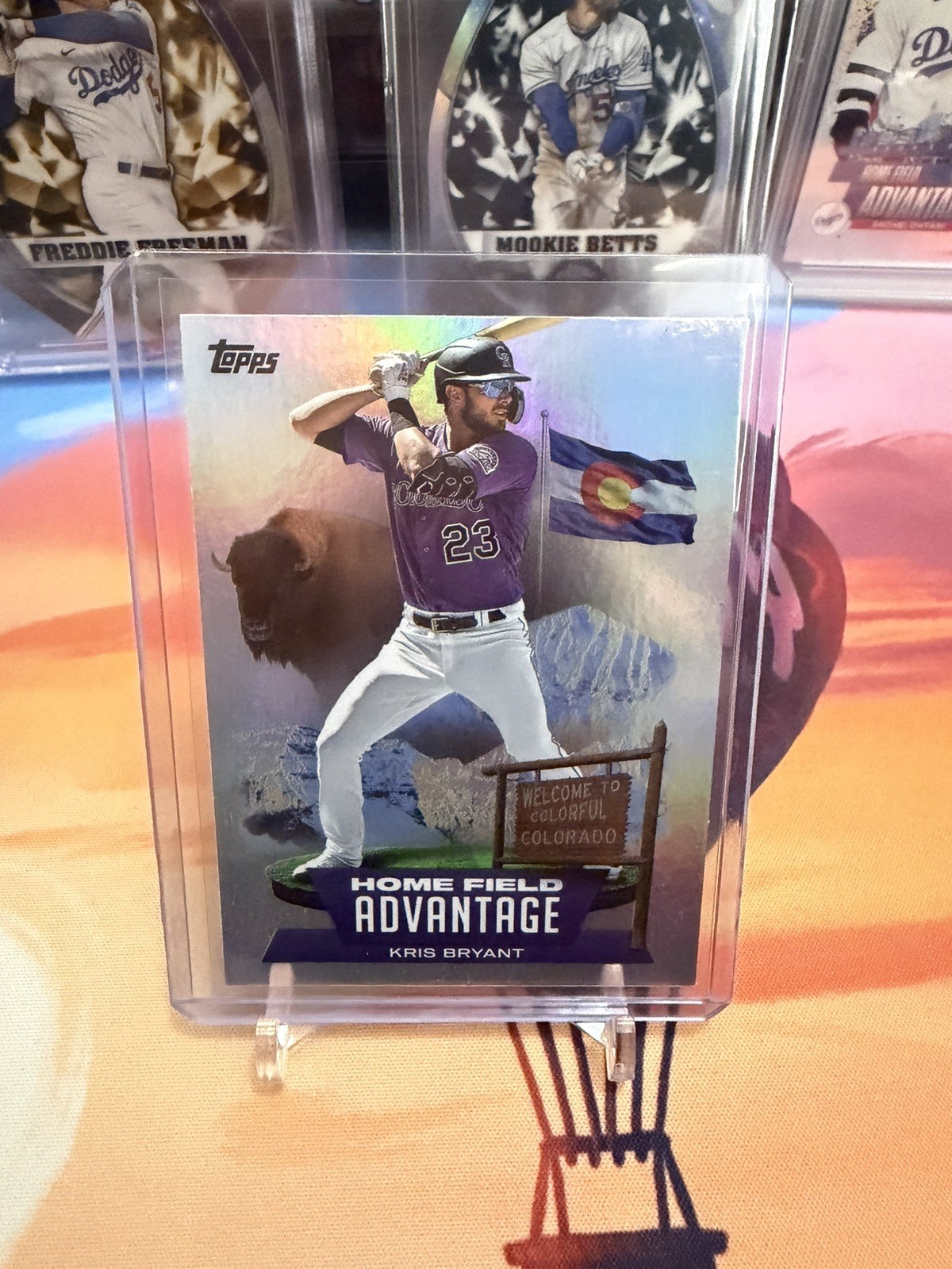 Kris Bryant 2022 Topps Update Home Field Advantage #HA-27 Colorado Rockies