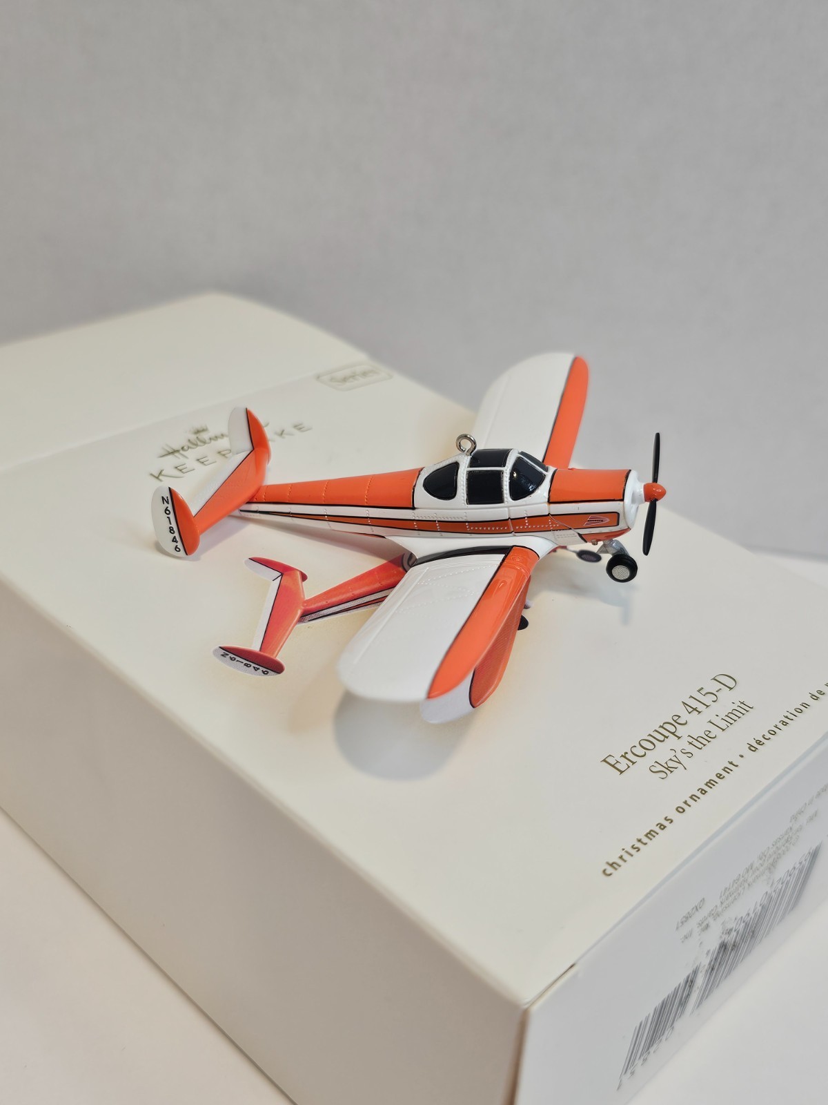 Hallmark Keepsake ornament "Sky's the Limit" Ercoupe 415-D 2008 Series 12