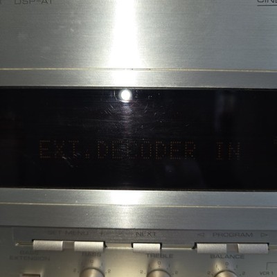 Yamaha DSP-A1 Natural Sound AV Amplifier | eBay