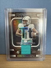 2023 Panini Obsidian - Atomic Materials Tua Tagovailoa #AMA-TTA /199 (MEM)