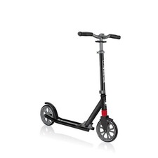 GLOBBER NL 205 - BIG 2 WHEELED FOLDABLE SCOOTER - BLACK/GREY