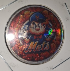 New York Mets Colorized Kennedy Half Dollar Featuring Popeye