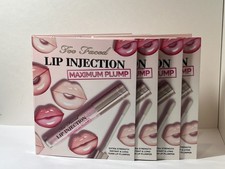4 X Too Faced Lip Injection Maximum Plump Ext...