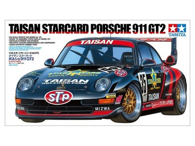 Tamiya 24175 Taisan Starcard Porsche 911GT2 1/24 Scale Plastic Model Kit