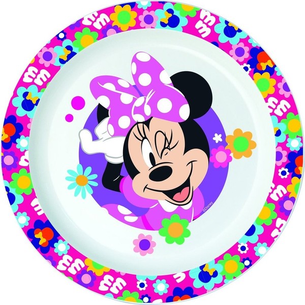 Tataway Tiefer Teller Minnie Bold Florals: Praktisch Und Mikrowellengeeignet-image