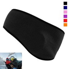 Ear Warmer Head Band Polar Fleece Ski Muffs Unisex Winter Hat Soft Sport