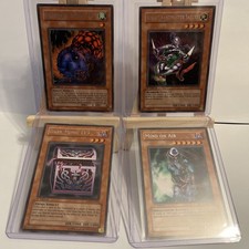 YuGiOh - Seele des Duellanten 4x Rare Karten Top Zustand und Top Loaded 