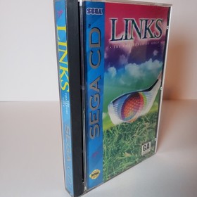 Links: The Challenge of Golf (Sega CD, 1994) Complete in Case