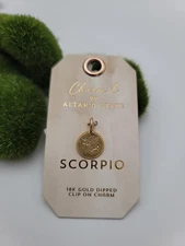 Altar'd State NWT Clip On Zodiac Constellation Charm SCORPIO ♏️ ✨️ 