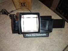 Vintage GAF Pana-Vue Automatic Lighted 2 x 2 Slide Viewer Tested Working