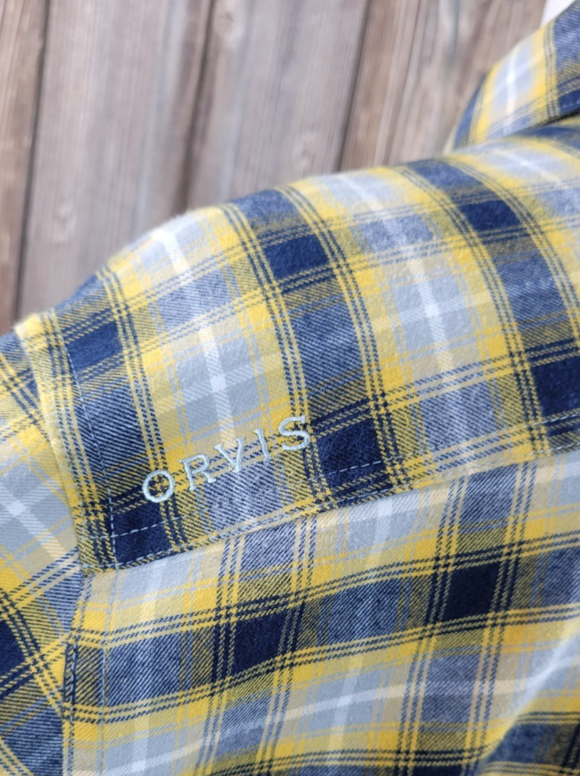 Orvis Active Fit Performance Tech Flannel Shirt P… - image 11