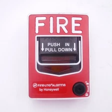 Fire-Lite BG-12 Fire Alarm Dual Action Pull Station Hex Lock NO BOX NO HARDWARE