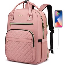 YAMTION Backpack for Women and Teen Girls,School Backpack TSA Laptop Bookbag ...
