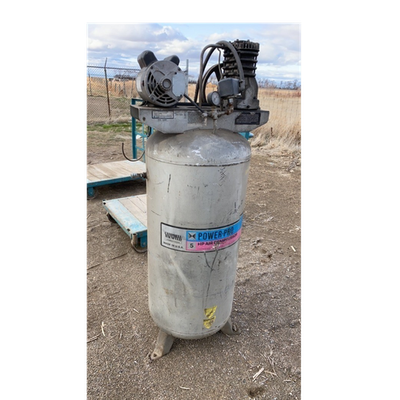 #ad Campbell Hausfeld Power Pro 5 HP Stationary Vertical Tank Air Compressor $200.00
