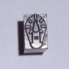 Lit Candle Image I Think Printing Letterpress Block Vintage