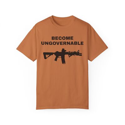 2a | 2nd Amendment | Pro-Gun | Patriotic Unisex ''Become Ungovernable'' T-shirt 