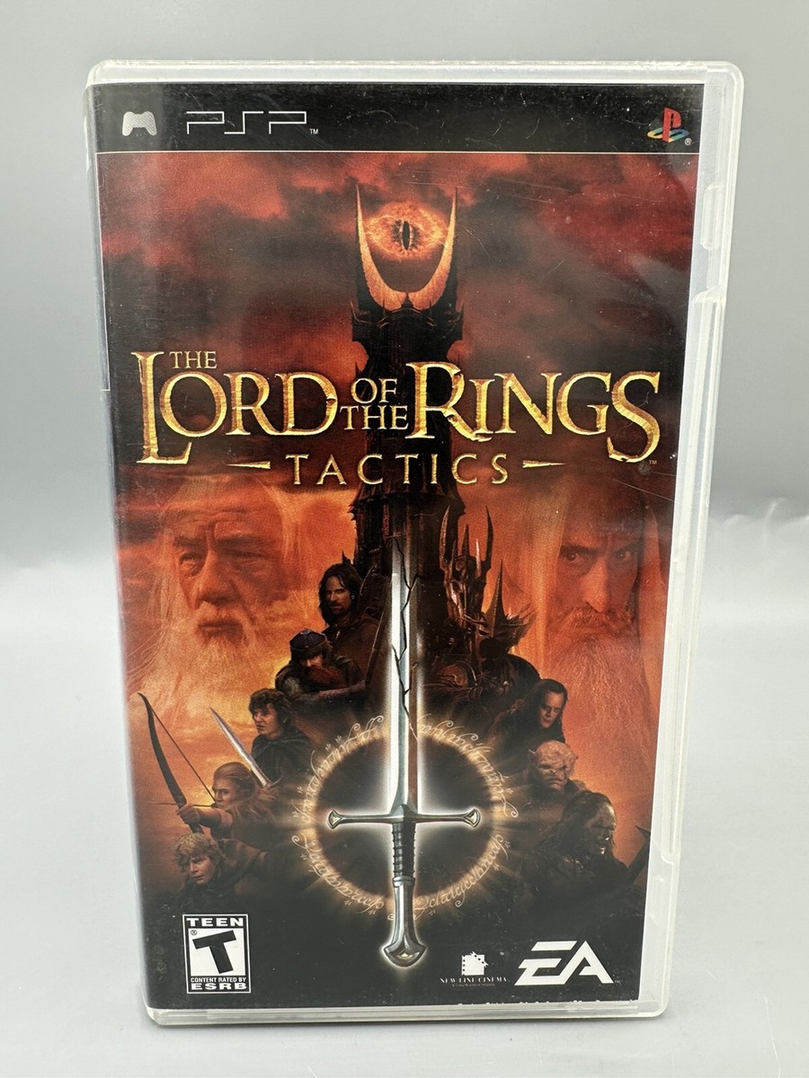 The Lord of the Rings Tactics Sony PSP - Complete CIB Strategy RPG