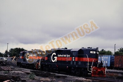 Vtg 1996 Duplicate Train Slide 15 Springfield Terminal Waterville ME X8L166