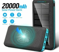 Wireless Charging 20000mah Power Bank Gift Portable External Spare Phone Battery