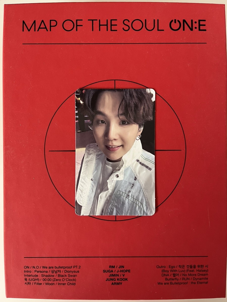 Official BTS Map of the Soul MOTS ON:E DVD Photocard