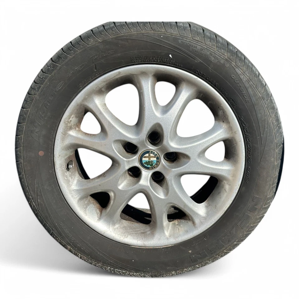 Set 4 Jantes en Alliage 5 Trous De 16 6.5J X 16 H2 205/55R16 pour ALFA ROMEO - Photo 2/4