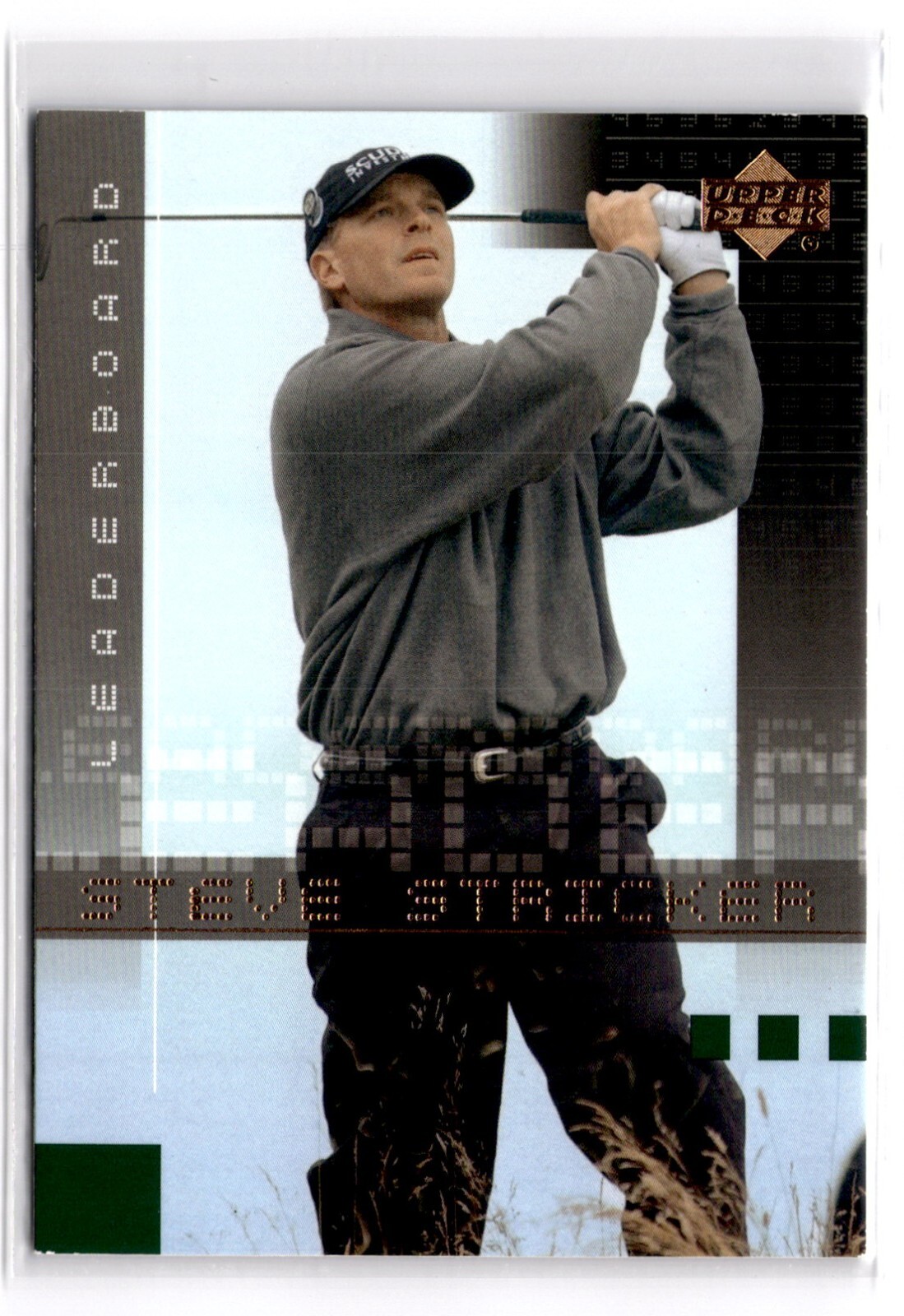 2002 Upper Deck Steve Stricker #99 Leaderboard