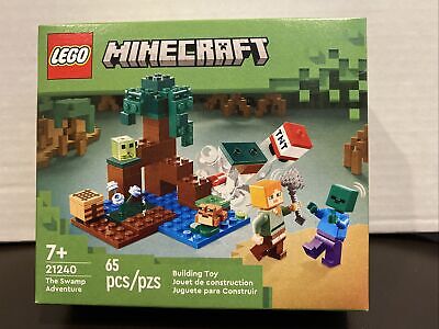 Lego Minecraft Slimes Set of 3 Mini Slime Cubes Heads - 21240