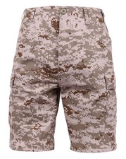 Rothco Digital Camo BDU Shorts - Desert