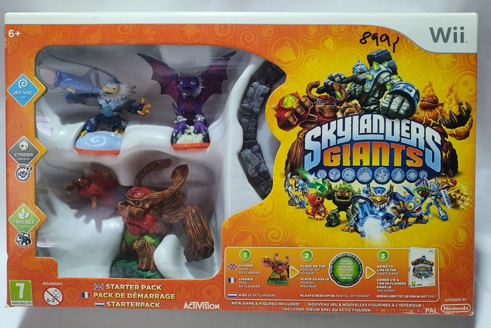 Skylanders: Giants Starter Pack Nintendo Wii New Factory Sealed - Bild 2 von 4