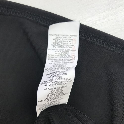 NEW Boohoo Black Twist Detail Jersey Long Bodycon Dress UK 12 EUR 40 US 8 - Picture 11 of 12