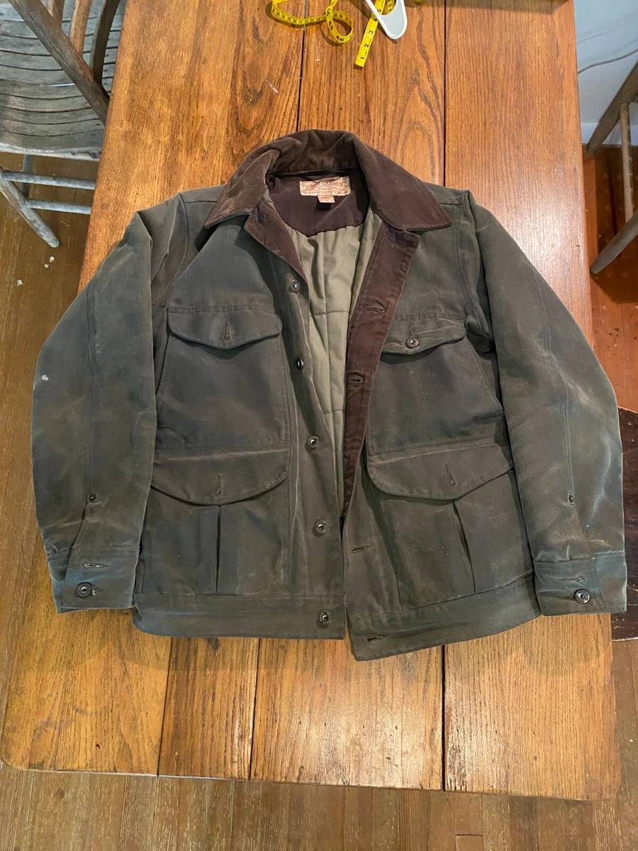 Filson Insulated Journeyman Waxed Canvas Jacket eBay
